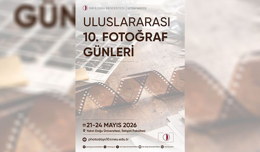 YDÜ Uluslararası Fotoğraf Günleri'nin onuncusu, 21-24 Mayıs'ta yapılacak