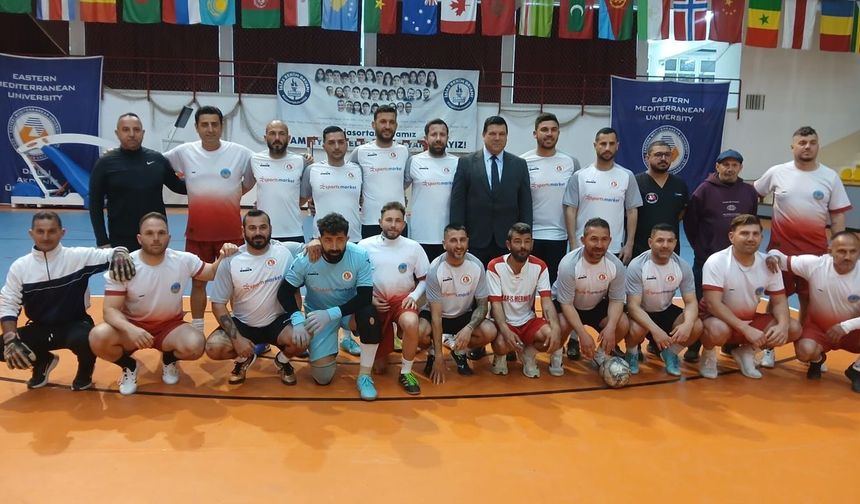 'Belediyeler Arası Futsal Turnuvası'nda Yeniboğaziçi Belediyesi birinci oldu