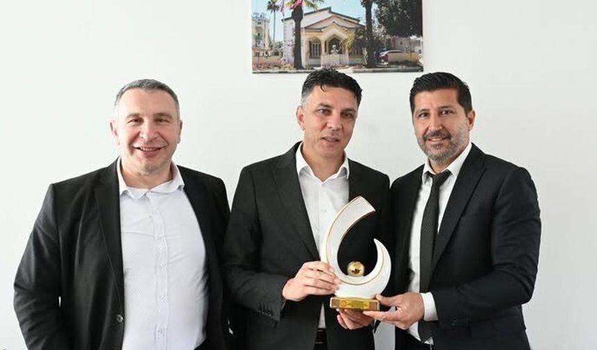 Cimnastik Federasyonu'ndan Amcaoğlu'na ziyaret