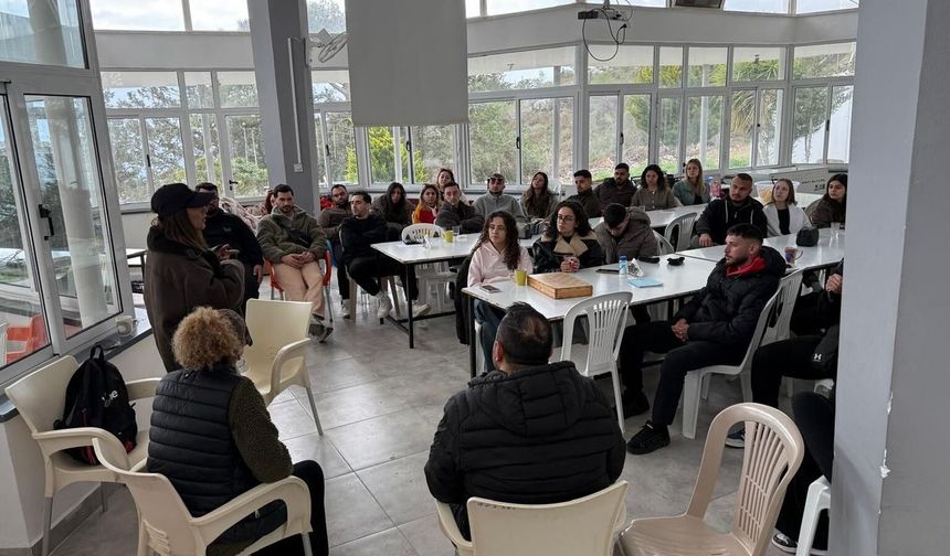 Gençlik Dairesi Kantara Gençlik Kampı eğitim şefi ve liderleri kampta bir araya geldi