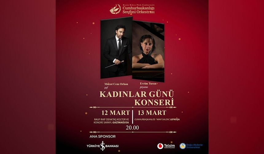 KKTC CSO'dan Kadınlar Günü konseri: