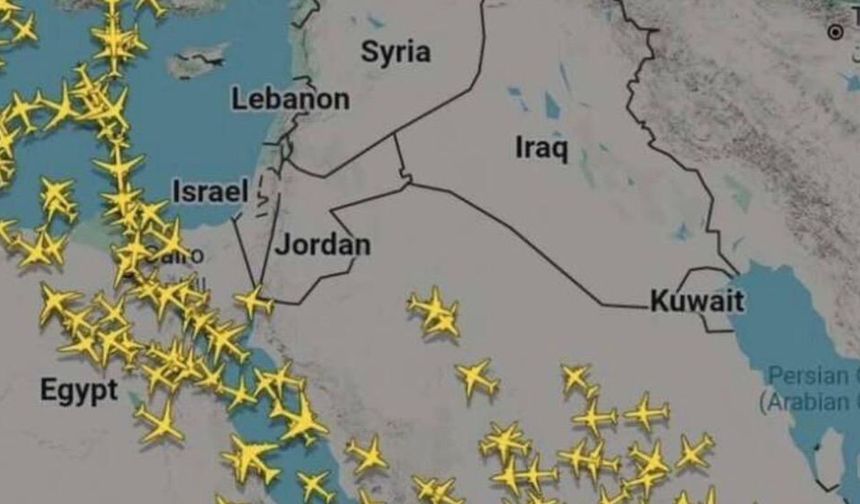 'Lefkoşa FIR Hattı' kısa süreliğine uçuşlara kapatıldı