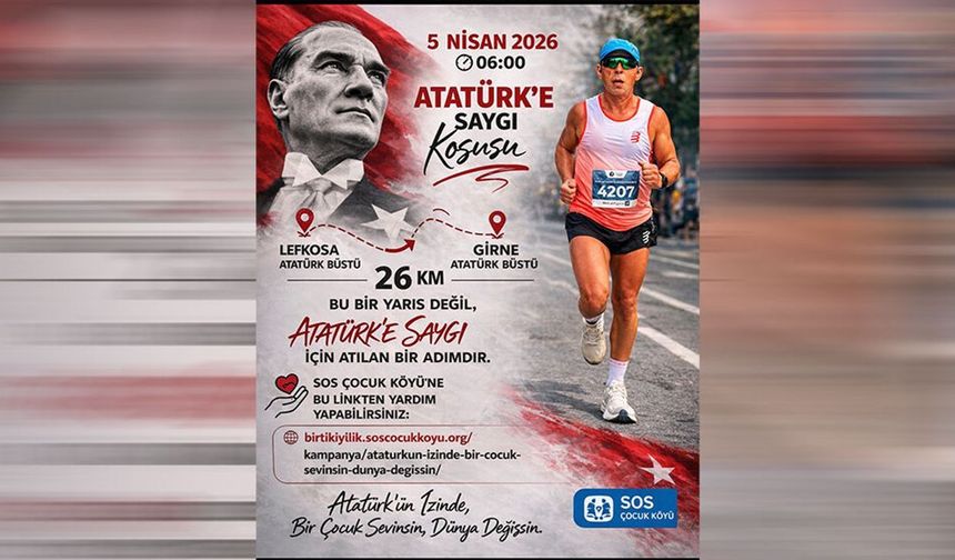 Mustafa Tekakpınar çocuklar için 26 kilometre koşacak