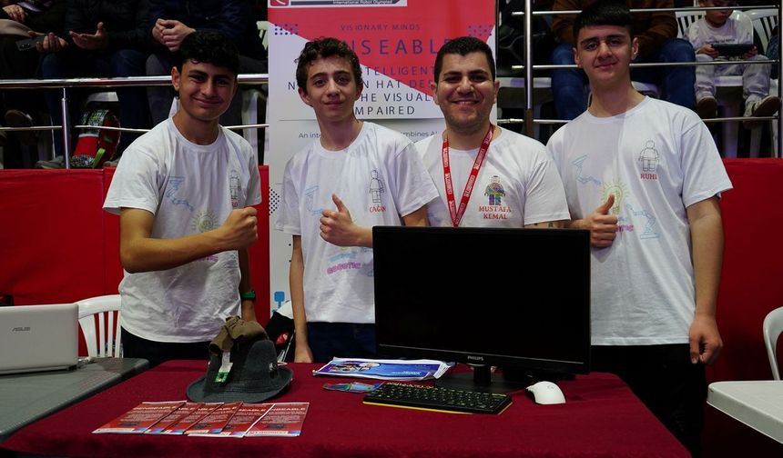 Robotik kodlama ekibinden birincilik