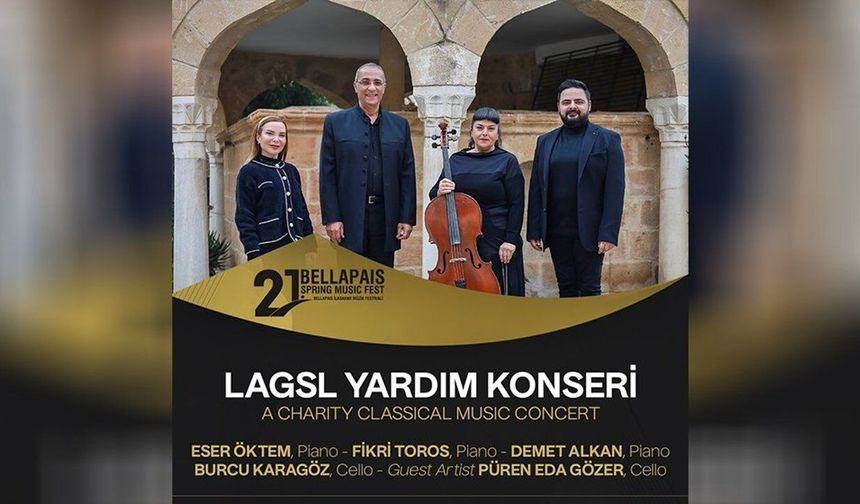 Bellapais İlkbahar Müzik Festivali, yarın LAGSL yardım konseriyle başlıyor