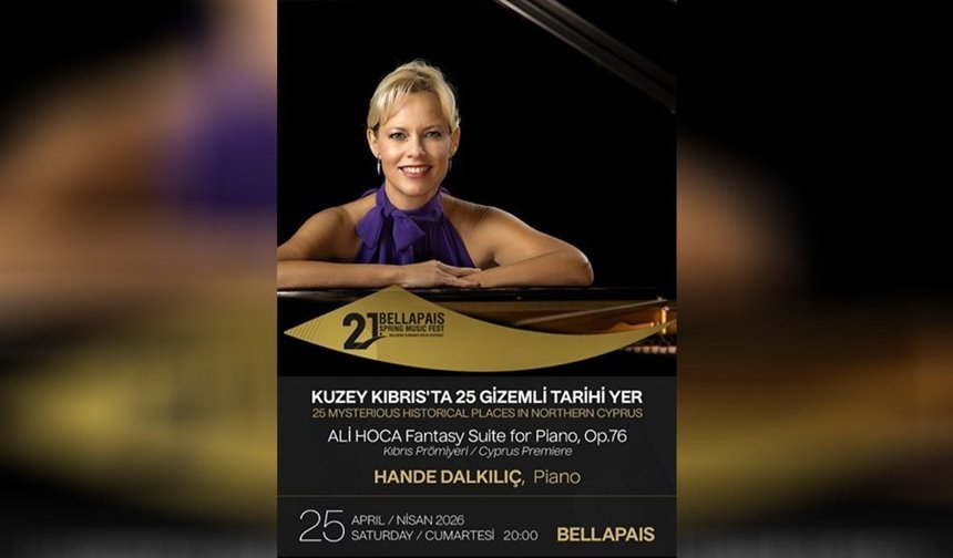 Bellapais İlkbahar Müzik Festivali'nde Ali Hoca'nın eseri Kıbrıs'ta ilk kez seslendirilecek