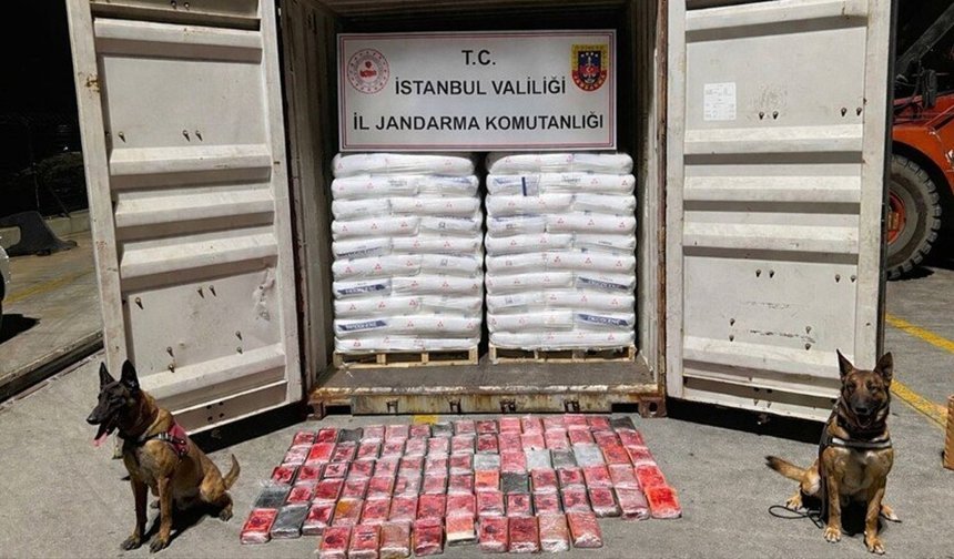 İstanbul'da 106 kilogram kokain ele geçirildi
