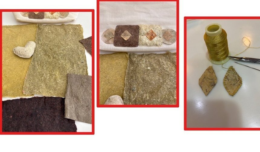 Kıbrıslı sanatçı Sanıvar, esnek formda bir kâğıt geliştirdi