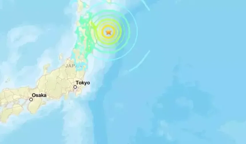 SON DAKİKA... Japonya'da 7.4 büyüklüğünde deprem: Tsunami uyarısı geldi!