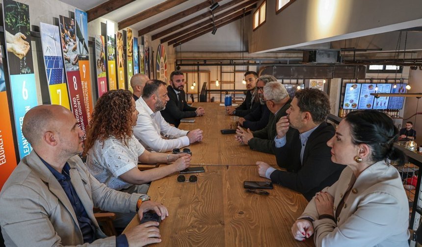 TDP, DAÜ-SEN'i ziyaret etti: 'Ortak akıl ve diyalog şart'