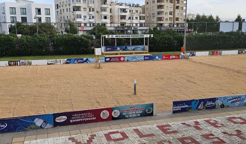 Beach volley için geri sayım