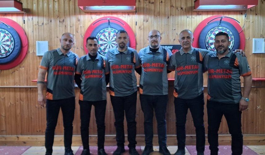 Darts birinci ligi dolu dizgin