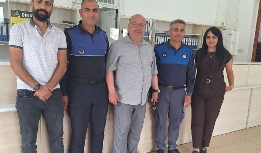 Erenköy-Karpaz Belediye Başkanı Bakırcı personel ile bayramlaştı