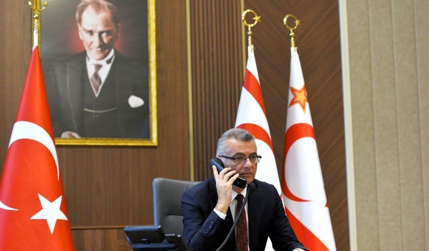 Erhürman'dan DİSİ ve AKEL liderlerine tebrik telefonu
