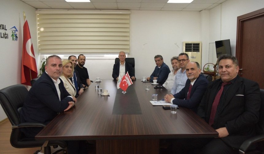 Hasipoğlu, turizm örgütü temsilcileriyle görüştü