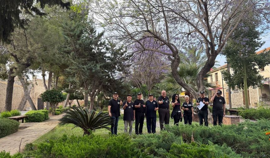 Her Daim Doğa Dostları grubu 'Kapıdan Kapıya Açık Hava Müzesi Mağusa' etkinliği düzenledi