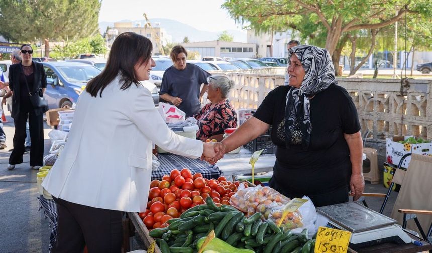 İncirli, Gönyeli ve Yenikent'te halka bayramlaştı