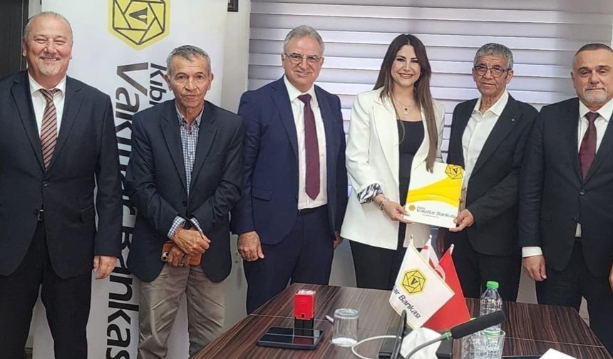 Kıbrıs Vakıflar Bankası ve KTEZO iş birliğinde 'Faiz Destekli Küçük Esnaf Kredisi' hayata geçiriliyor