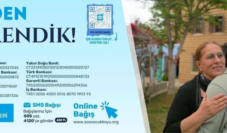SOS Çocuk Köyü'nden bayram mesajı ve bağış çağrısı