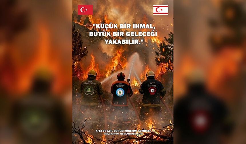 SSTB: 'Yangınların önlenmesinde toplumsal farkındalığın artırılması ve önleyici tedbirlerin yaygınlaştırılması önemli'