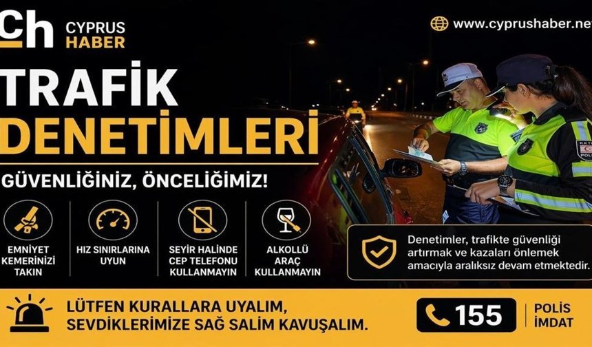 Üç ilçede eş zamanlı asayiş ve trafik denetimleri yapıldı