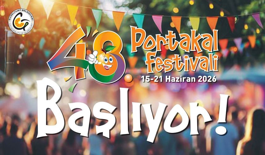 48. Güzelyurt Portakal Festivali pazartesi başlıyor