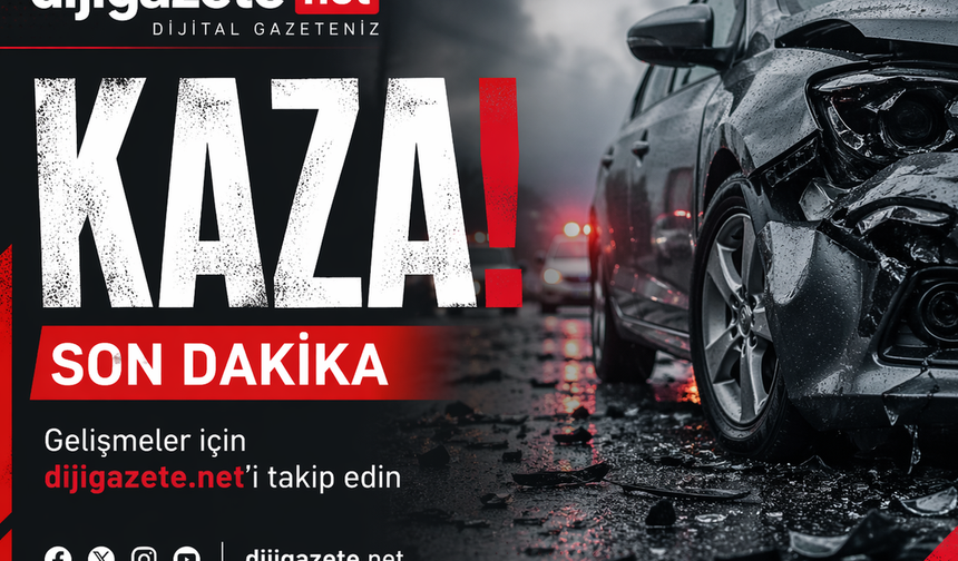 Bostancı'da alkollü sürücünün kullandığı otomobil takla attı, tavanı üzerinde durdu