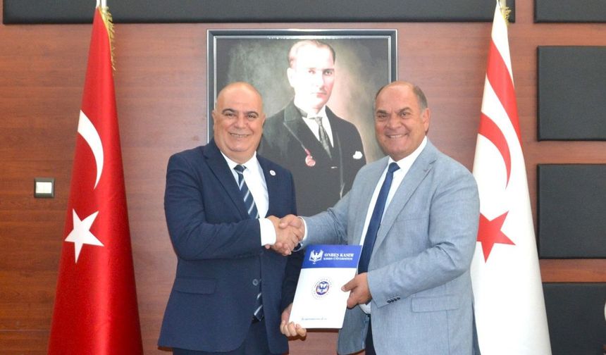 Değirmenlik Akıncılar Belediyesi ile Onbeş Kasım Kıbrıs Üniversitesi eğitim protokolü imzaladı