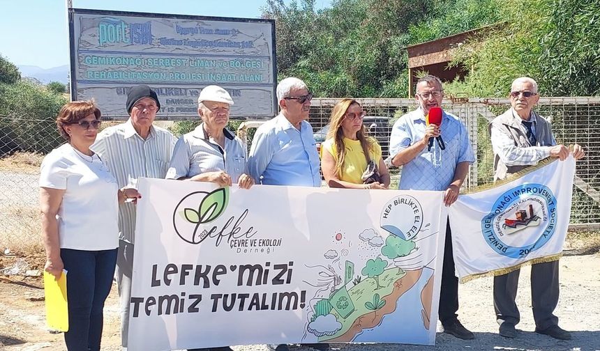 Gemikonağı'ndaki CMC maden atıklarının yarattığı kirliliğe dikkat çekildi
