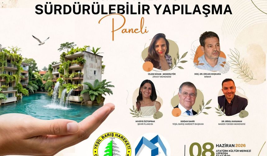 Yeşil Barış Hareketi ile Mimarlar Odası Dünya Çevre Günü nedeniyle panel düzenleyecek