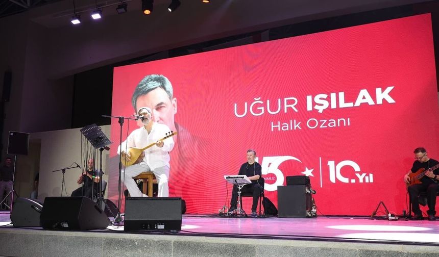 '15 Temmuz Demokrasi ve Milli Birlik Günü' kapsamında anma programı düzenlendi