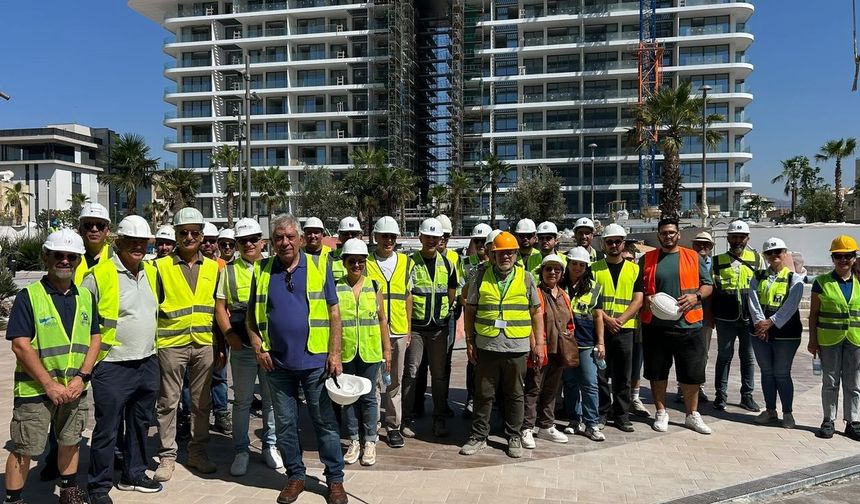 KTMMOB İnşaat Mühendisleri Odası Mehmet Göze (Asi) anısına iki toplumlu teknik gezi düzenledi
