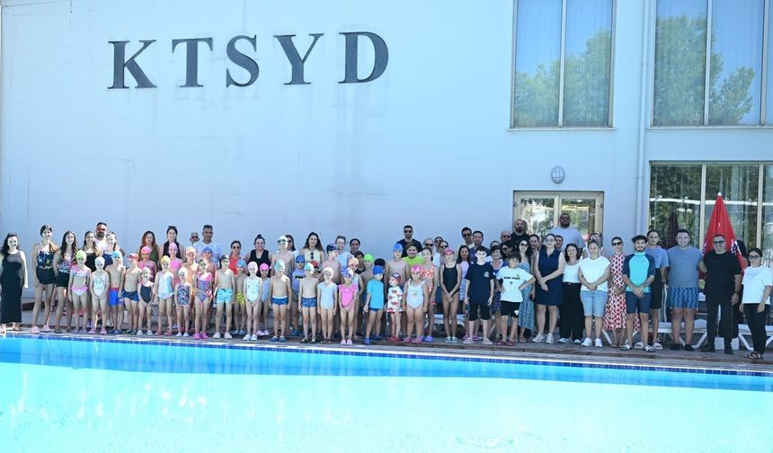 KTSYD yüzme kursu başladı