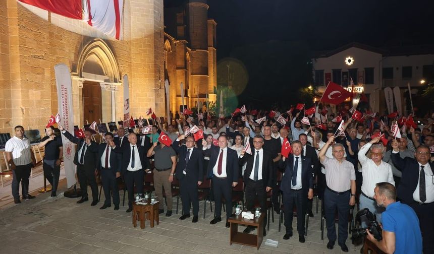 Lefkoşa'da '15 Temmuz Demokrasi ve Milli Birlik Günü' anma programı düzenlendi