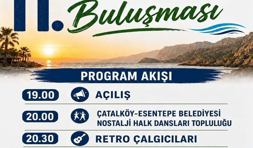 Leymosunlular Antis Halk Plajı'nda buluşacak