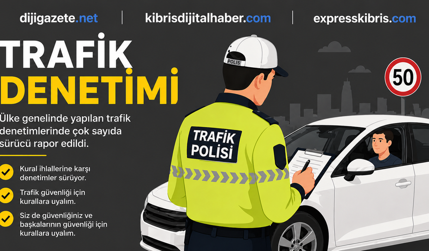 Polis'ten üç ilçede asayiş ve trafik denetimi