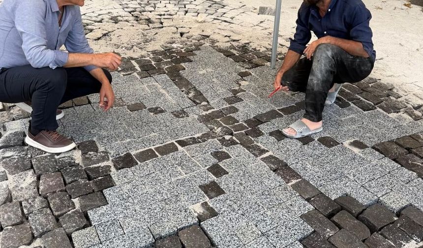 Tatlısu Belediyesi festival alanını yeniliyor