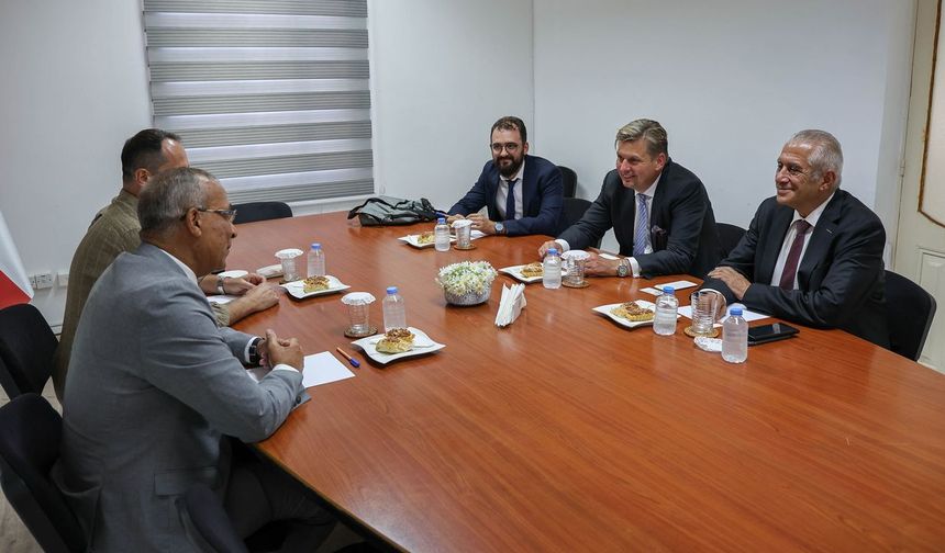 Alman Milletvekili Maximillian Krah, CTP'yi ziyaret etti