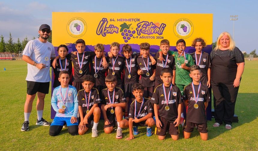 Futbol akademi turnuvası yapıldı