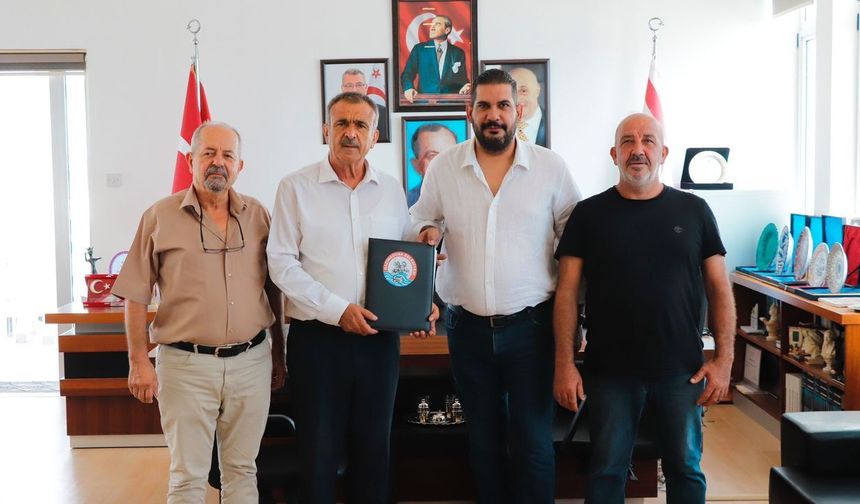 Gazimağusa Belediyesi, 4. Etap Kanalizasyon Hatları Yapım İşleri için sözleşme imzaladı
