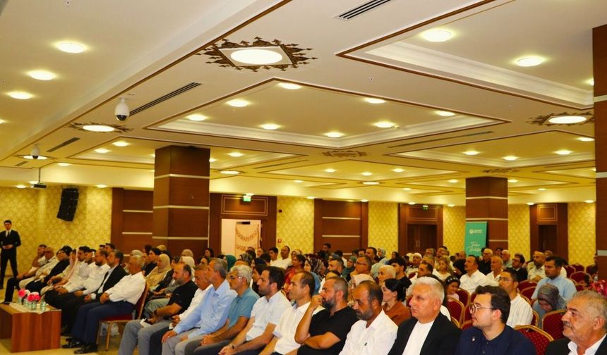 Hz. Muhammed'in hayatı Hala Sultan Camii'nde anlatıldı