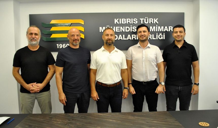 KTÖS'ten KTMMOB'ye ziyaret
