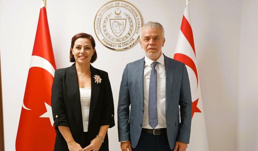 Kültür Dairesi Müdürü Akın, Ankara'da temaslarda bulundu