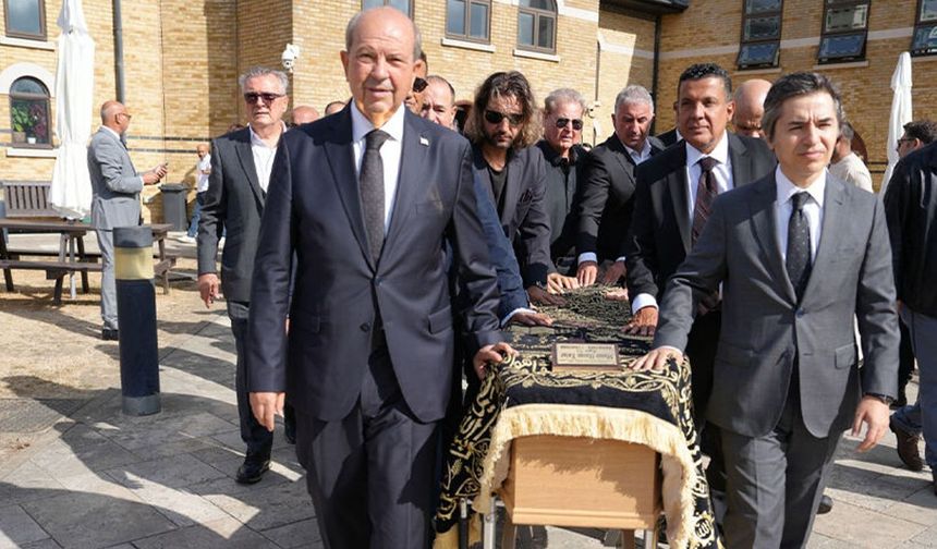 Münir Hasan Tatar Londra'da son yolculuğuna uğurlandı