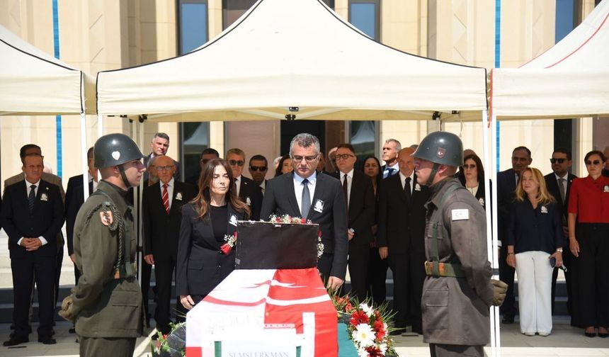 Şemsi Kazım Erkman için Cumhuriyet Meclisi'nde tören düzenlendi