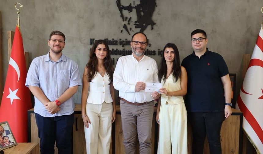 'Söz Gençte' heyetinden Sadıkoğlu'na ziyaret