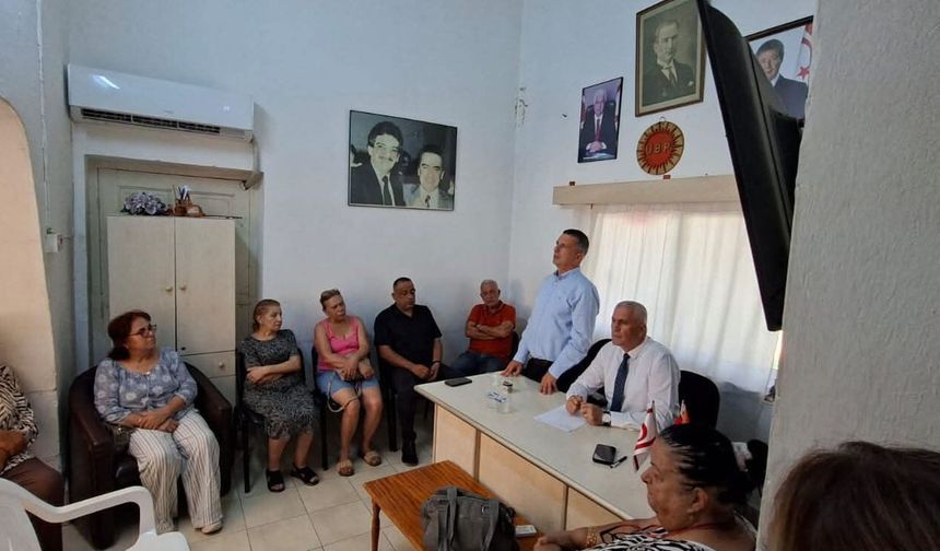 UBP Lefke'de seçim çalışmalarına başladı