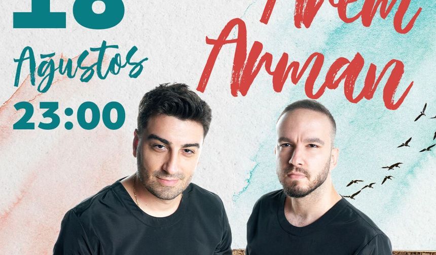 Yeniboğaziçi Pulya Festivali'nde, Arem & Armen sahne alacak