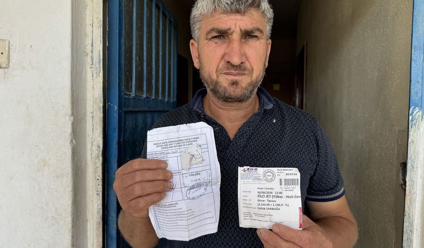 'Gemi savrulmaya ve su almaya başladı. Koltuklar yerlerinden çıktı. Gemidekiler görevlilere 'Geri dönün' dedi'