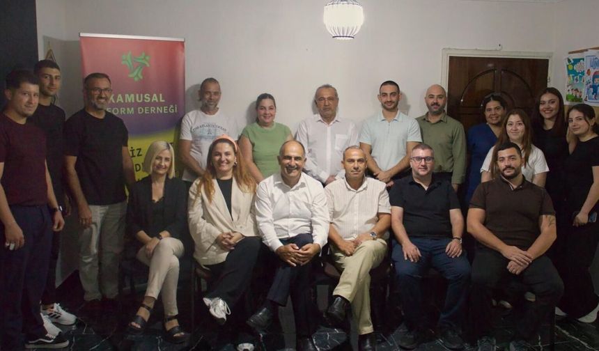Kamusal Reform Derneği kuruldu: Kurucu Başkan Mehmet Yulaf oldu